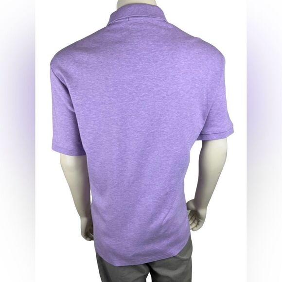 Polo by Ralph Lauren Men's S/S Classic Fit in Heather Purple Like New Size XL - Picture 5 of 7